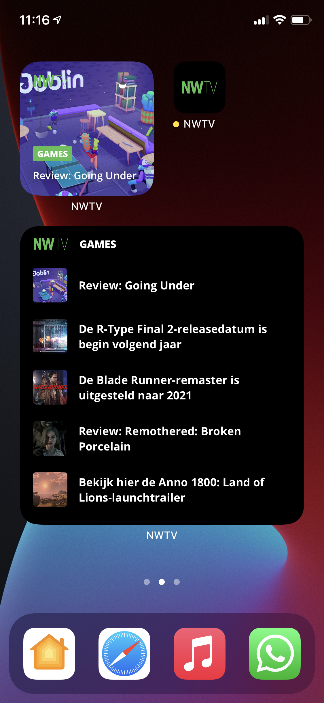 NWTV-app screen #3